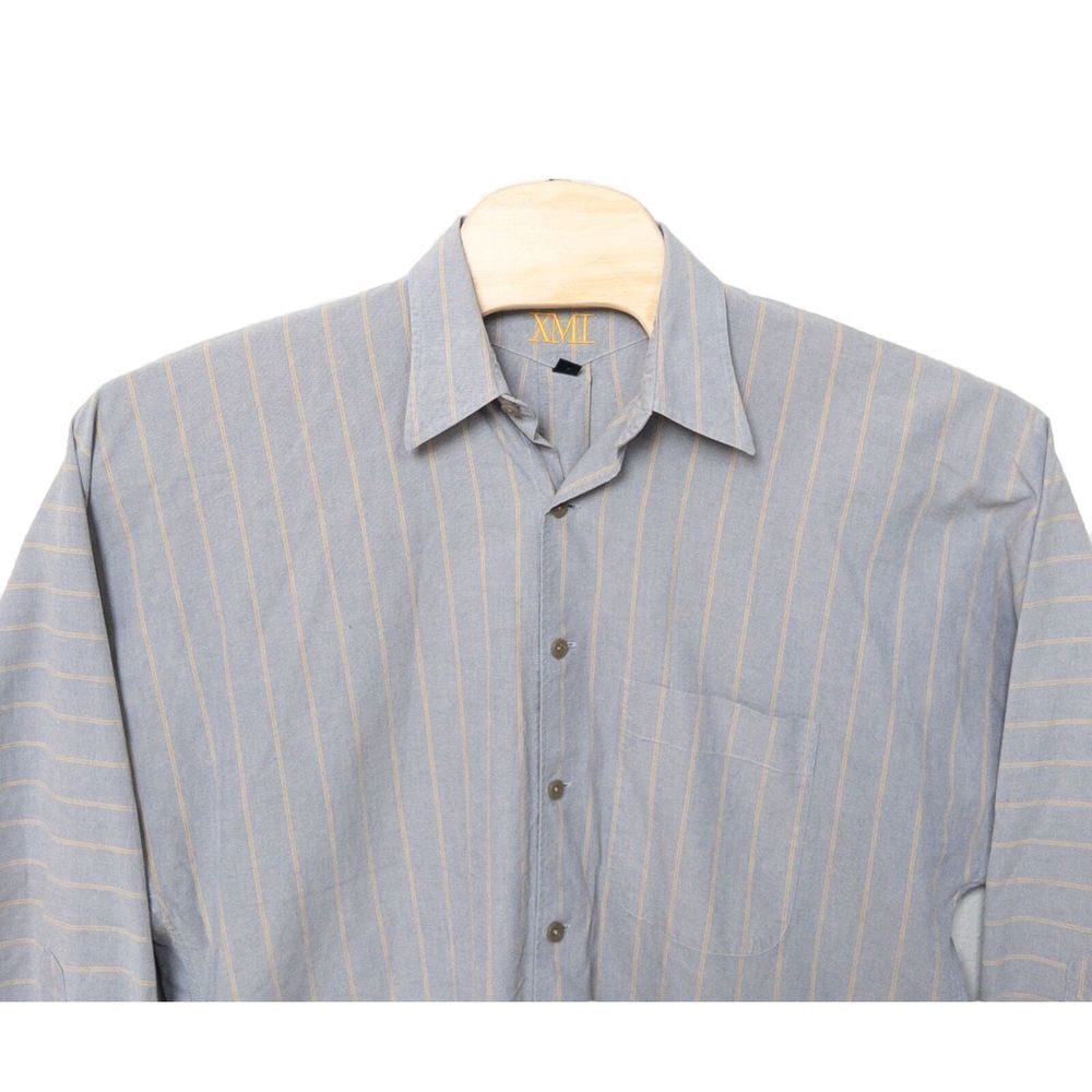 Vintage 1990’s‎ XMI Mens Dress Shirt Size 16/34 Made In Hong Kong